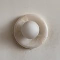 White Jade Wall Sconce-Lighting > Wall Lights-casanuva-20cmx20cm-White Jade V30-casanuva