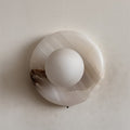 White Jade Wall Sconce-Lighting > Wall Lights-casanuva-20cmx20cm-White Jade V35-casanuva
