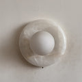 White Jade Wall Sconce-Lighting > Wall Lights-casanuva-20cmx20cm-White Jade V38-casanuva