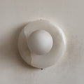 White Jade Wall Sconce-Lighting > Wall Lights-casanuva-20cmx20cm-White Jade V43-casanuva