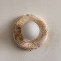 White Jade Wall Sconce-Lighting > Wall Lights-casanuva-20cmx20cm-White Jade V76-casanuva