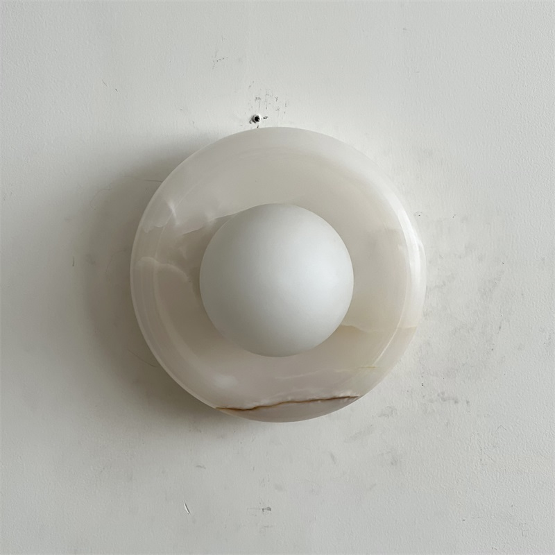 White Jade Wall Sconce-Lighting > Wall Lights-casanuva-casanuva