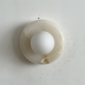 White Jade Wall Sconce-Lighting > Wall Lights-casanuva-casanuva