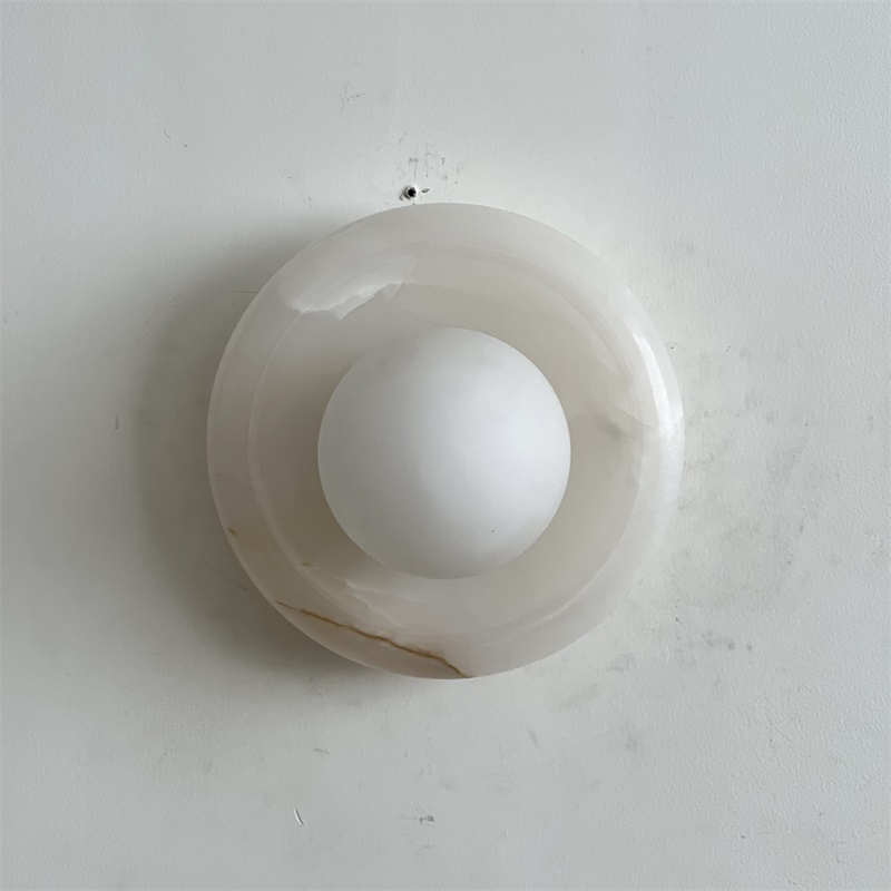 White Jade Wall Sconce-Lighting > Wall Lights-casanuva-casanuva