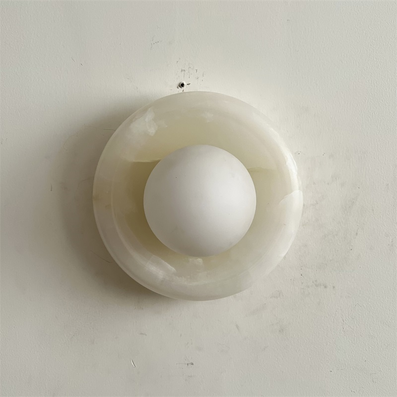 White Jade Wall Sconce-Lighting > Wall Lights-casanuva-casanuva