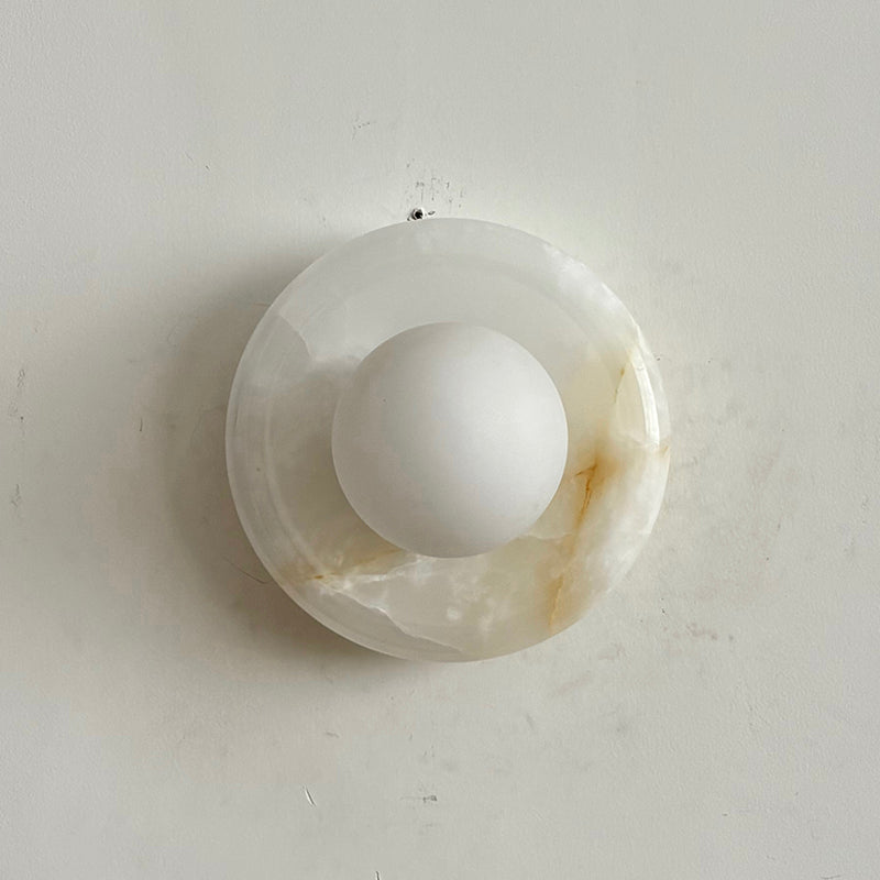 White Jade Wall Sconce-Lighting > Wall Lights-casanuva-casanuva