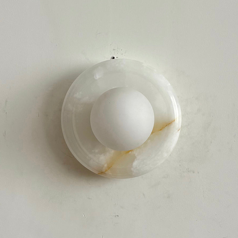 White Jade Wall Sconce-Lighting > Wall Lights-casanuva-casanuva