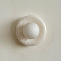 White Jade Wall Sconce-Lighting > Wall Lights-casanuva-casanuva
