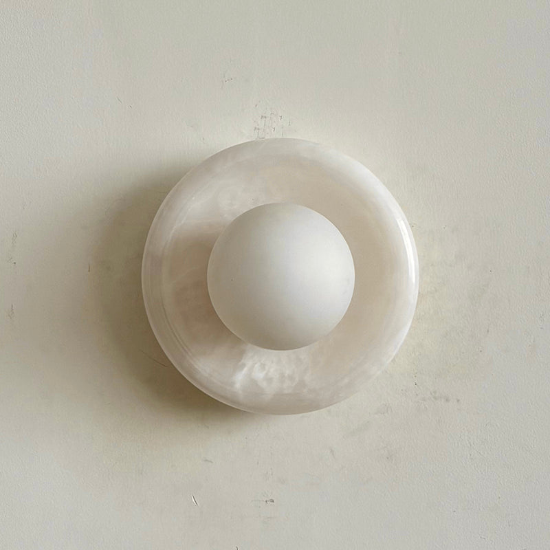 White Jade Wall Sconce-Lighting > Wall Lights-casanuva-casanuva