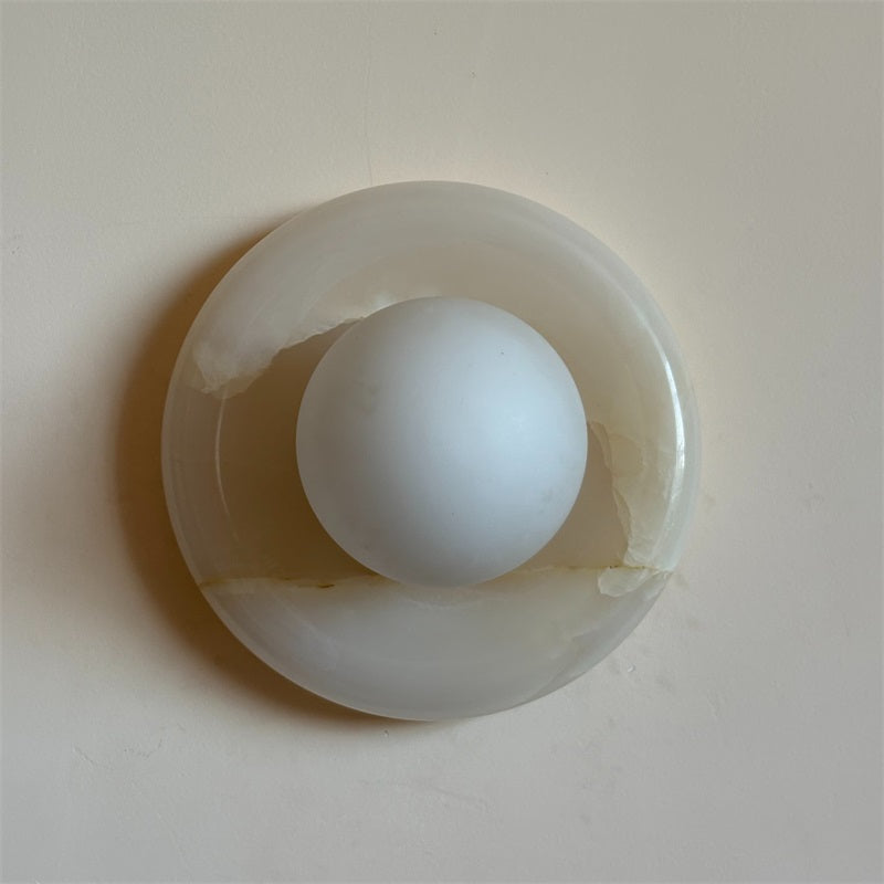 White Jade Wall Sconce-Lighting > Wall Lights-casanuva-casanuva