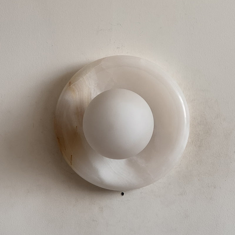White Jade Wall Sconce-Lighting > Wall Lights-casanuva-casanuva