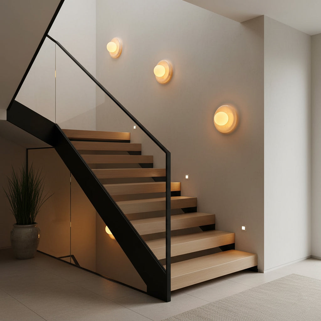 White Jade Wall Sconce-Lighting > Wall Lights-casanuva-casanuva