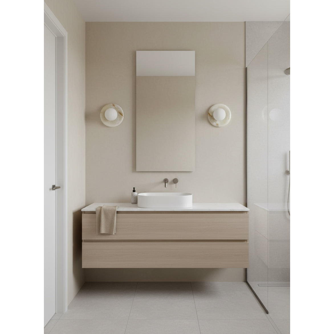 White Jade Wall Sconce-Lighting > Wall Lights-casanuva-casanuva