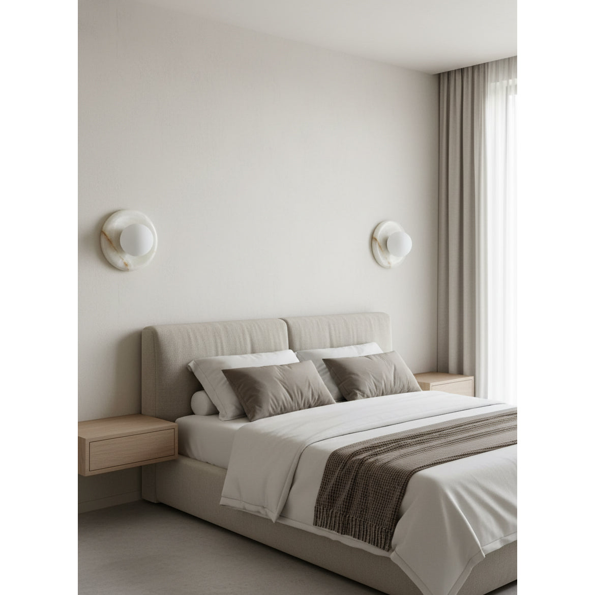 White Jade Wall Sconce-Lighting > Wall Lights-casanuva-casanuva