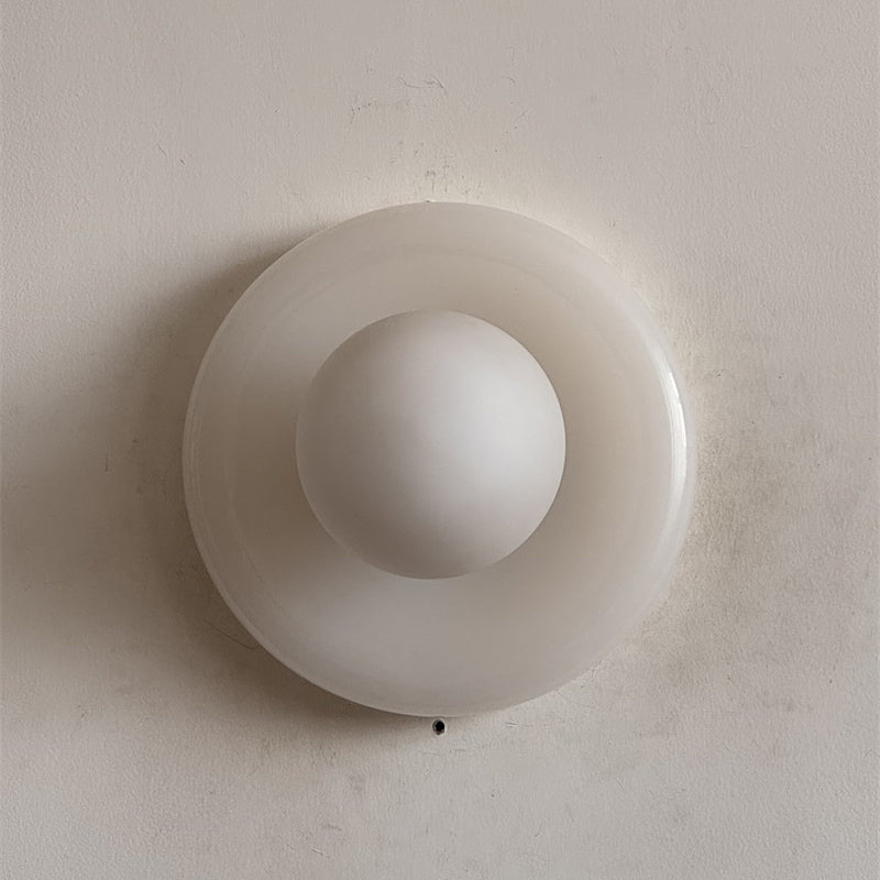 White Jade Wall Sconce-Lighting > Wall Lights-casanuva-casanuva