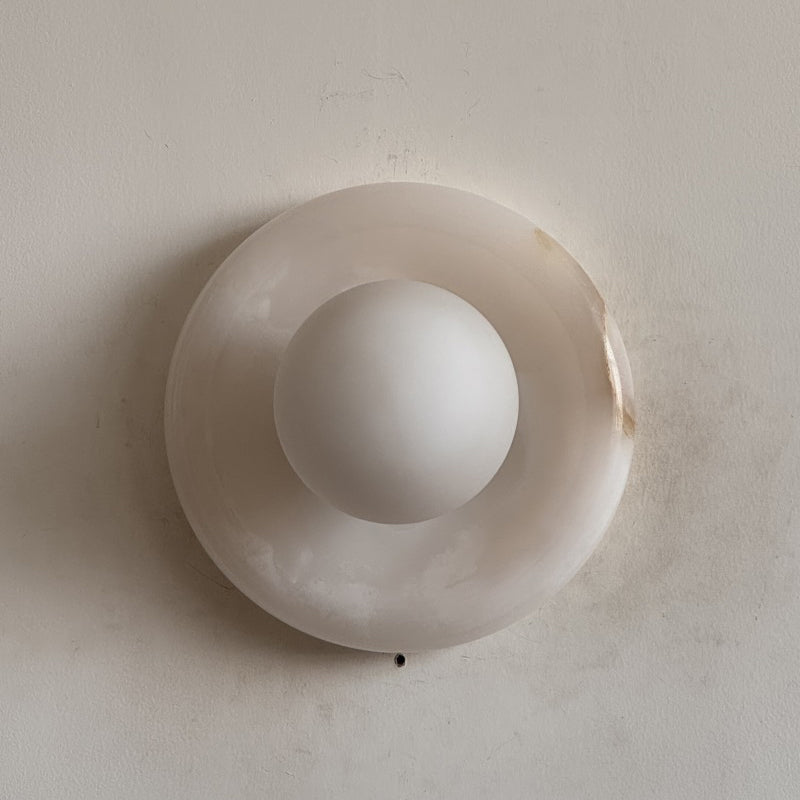 White Jade Wall Sconce-Lighting > Wall Lights-casanuva-casanuva