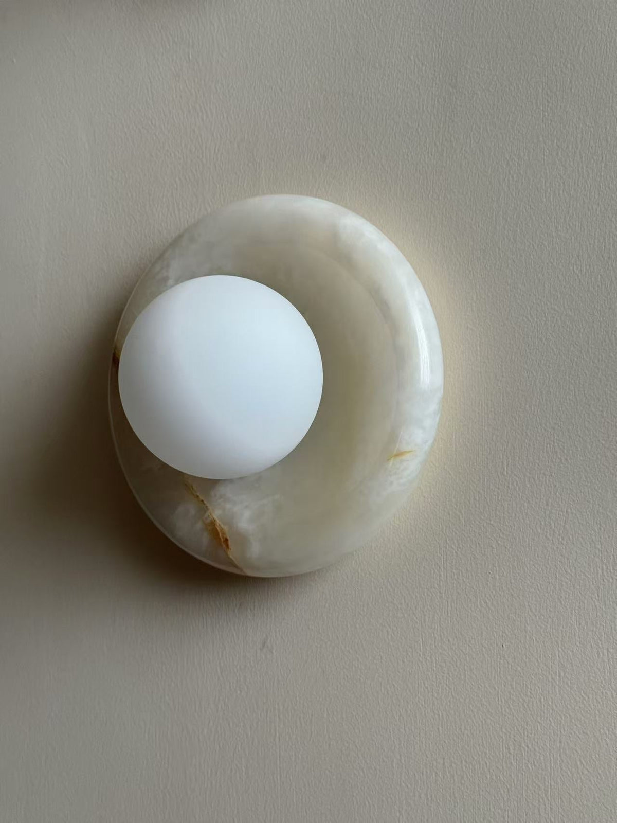 White Jade Wall Sconce-Lighting > Wall Lights-casanuva-casanuva