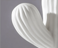 White Porcelain Cactus Collection-Home Decor > Decorative Accessories-casanuva-casanuva