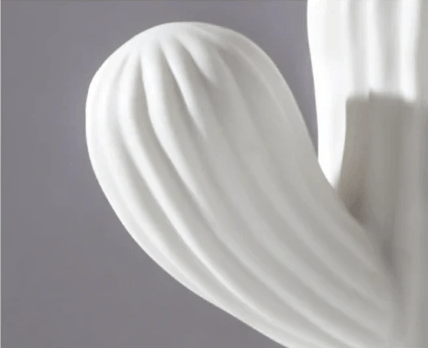 White Porcelain Cactus Collection-Home Decor > Decorative Accessories-casanuva-casanuva