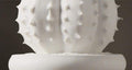 White Porcelain Cactus Collection-Home Decor > Decorative Accessories-casanuva-casanuva