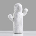 White Porcelain Cactus Collection-Home Decor > Decorative Accessories-casanuva-Large cactus-casanuva
