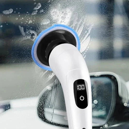 Wireless Cleaning Brush with Telescopic Handle and 7 Replaceable Heads-Home Decor > Decorative Accessories-casanuva-casanuva