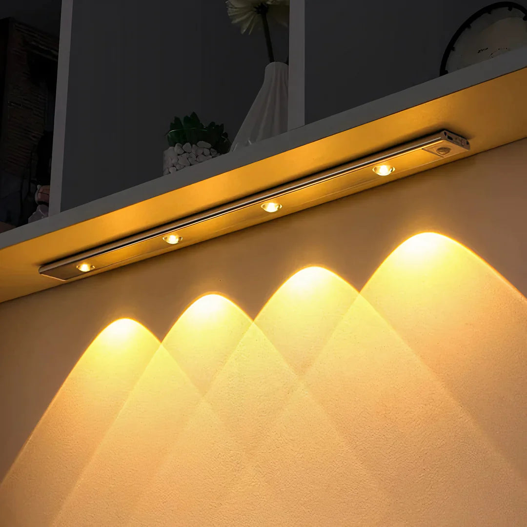 Wireless LED Cabinet Light with Motion Sensor and Magnetic Mount-Lighting > Cabinet Lights-casanuva-casanuva