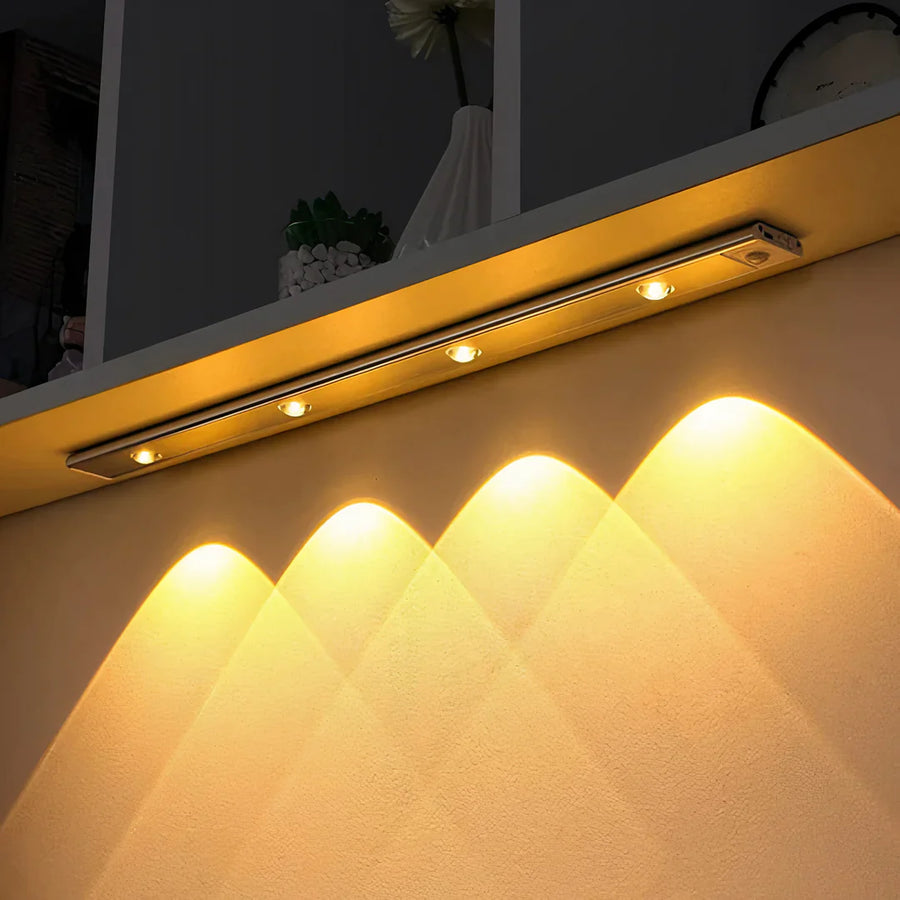 Wireless LED Cabinet Light with Motion Sensor and Magnetic Mount-Lighting > Cabinet Lights-casanuva-casanuva