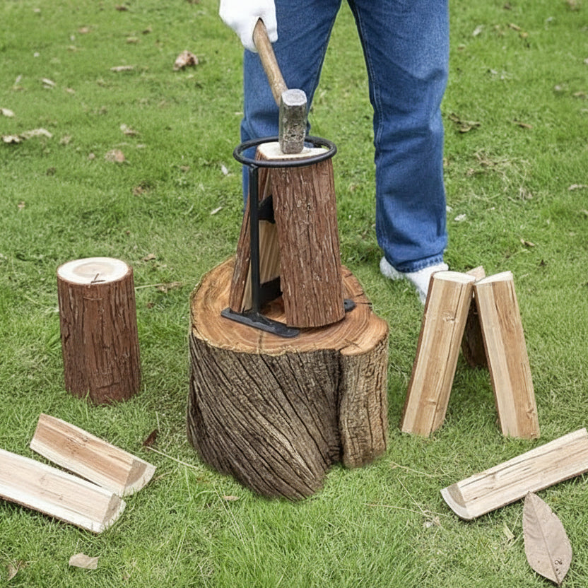 Wood Splitter Safe Firewood Splitting Tool-Home Decor > Decorative Accessories-casanuva-casanuva