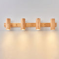 Wood Track Spotlight Wall Sconce Lamp 1/2/3 Light Options-Lighting > Wall Lights-casanuva-casanuva