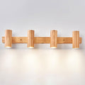 Wood Track Spotlight Wall Sconce Lamp 1/2/3 Light Options-Lighting > Wall Lights-casanuva-4 Lights-Warm Light (3000K)-220V-240V-casanuva