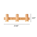 Wood Track Spotlight Wall Sconce Lamp 1/2/3 Light Options-Lighting > Wall Lights-casanuva-casanuva