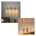 Wood Track Spotlight Wall Sconce Lamp 1/2/3 Light Options-Lighting > Wall Lights-casanuva-casanuva