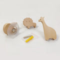 Wooden Animal Wall Hooks Coat Rack Adhesive Hook Set-Home Decor > Decorative Accessories-casanuva-casanuva