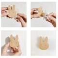 Wooden Animal Wall Hooks Coat Rack Adhesive Hook Set-Home Decor > Decorative Accessories-casanuva-casanuva
