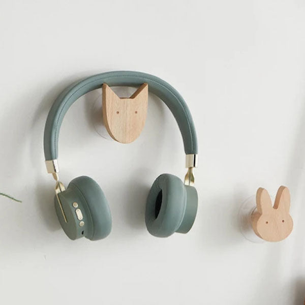 Wooden Animal Wall Hooks Coat Rack Adhesive Hook Set-Home Decor > Decorative Accessories-casanuva-Dog-casanuva