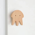 Wooden Animal Wall Hooks Coat Rack Adhesive Hook Set-Home Decor > Decorative Accessories-casanuva-Jellyfish-casanuva