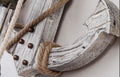 Wooden Boat Anchor Wall Sconce Lamp 1-Light Industrial Vintage Design-Lighting > Wall Lights-casanuva-casanuva