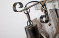 Wooden Boat Anchor Wall Sconce Lamp 1-Light Industrial Vintage Design-Lighting > Wall Lights-casanuva-casanuva