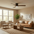 Wooden Ceiling Fan Light Nordic Style-Lighting > Ceiling Lights-casanuva-casanuva