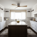 Wooden Ceiling Fan Light Nordic Style-Lighting > Ceiling Lights-casanuva-casanuva