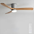 Wooden Ceiling Fan Light Nordic Style-Lighting > Ceiling Lights-casanuva-casanuva