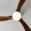 Wooden Ceiling Fan Light Nordic Style-Lighting > Ceiling Lights-casanuva-casanuva