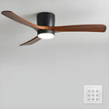 Wooden Ceiling Fan Light Nordic Style-Lighting > Ceiling Lights-casanuva-casanuva