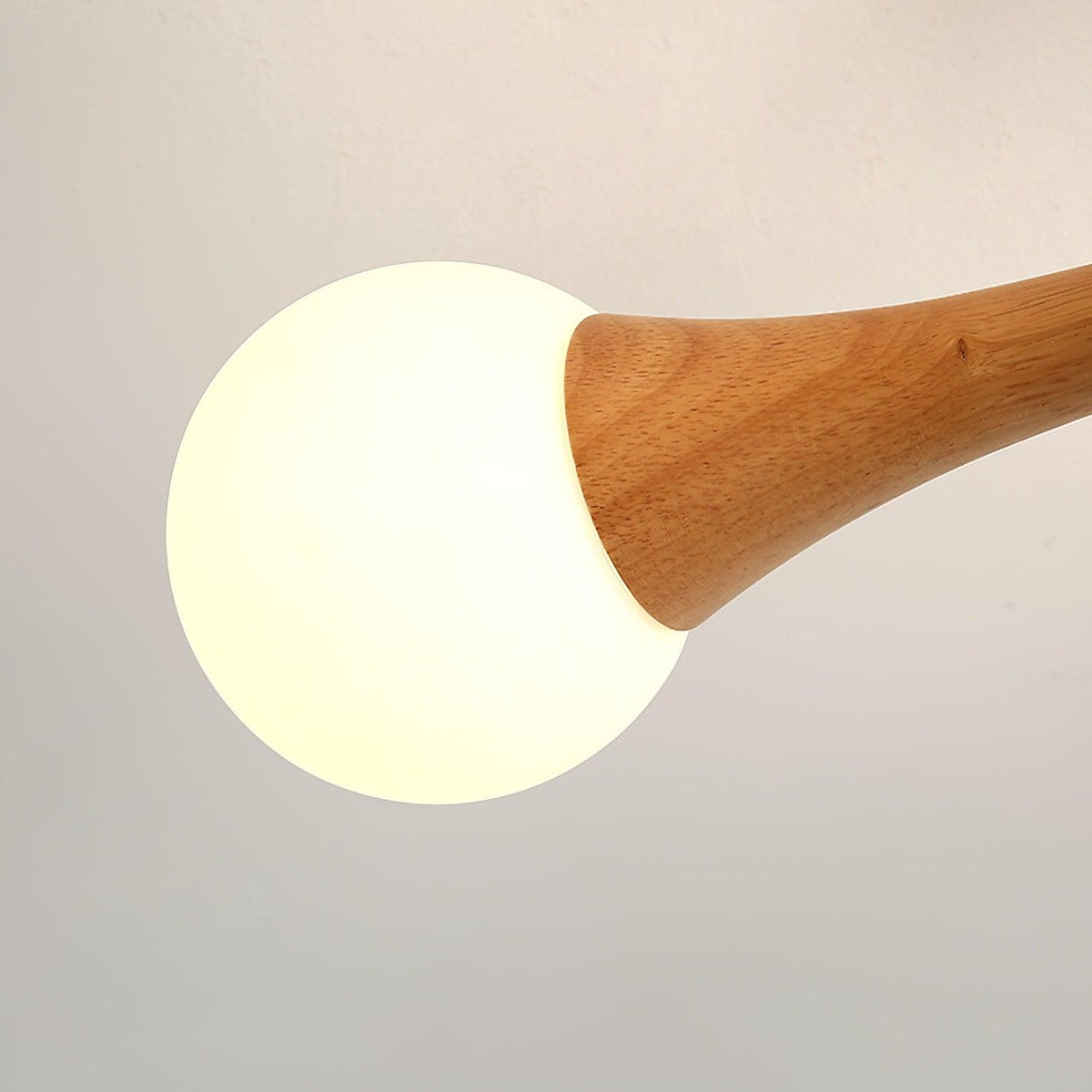 Wooden Chandelier with Natural Finish-Lighting > Chandeliers & Pendant Lights-casanuva-casanuva