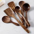 Wooden Cooking Utensil Set with Spatula Spoon and Turner-Kitchen & Dining > Cooking Utensils-casanuva-casanuva