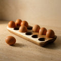 Wooden Egg Holder Storage Box-Kitchen & Dining > Kitchen Accessories-casanuva-casanuva
