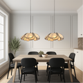 Wooden Flower Pendant Light Scandinavian Design-Lighting > Pendant Lights-casanuva-casanuva