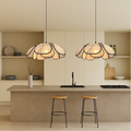 Wooden Flower Pendant Light Scandinavian Design-Lighting > Pendant Lights-casanuva-casanuva