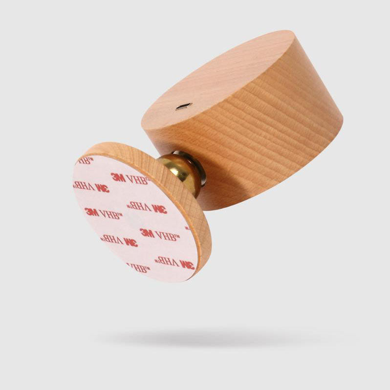 Wooden LED Night Light Rechargeable Touch Magnetic Wall Sconce Lamp-Lighting > Ambient Lighting-casanuva-casanuva